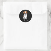 Kooikerhondje Ronde Sticker (Tas)