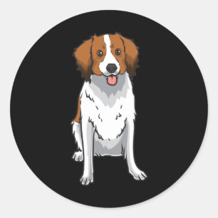 Kooikerhondje Ronde Sticker
