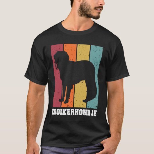 Kooikerhondje Vintage  2 T-shirt (Voorkant)