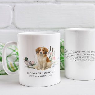 Kooikerhondje Watercolor Hond Koffiemok