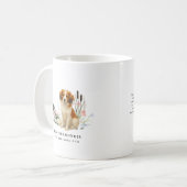 Kooikerhondje Waterverf Dog Koffiemok (Voorkant links)
