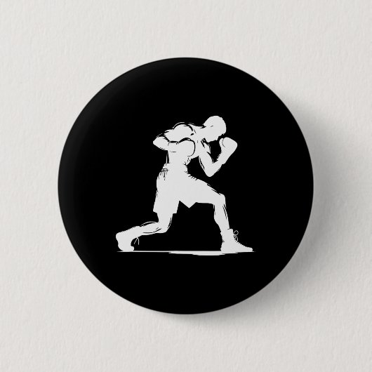 Kook Boxer Guy Ronde Button 5,7 Cm (Voorkant)