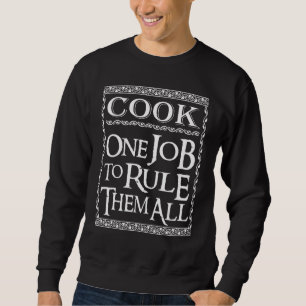 Kook één baan om te heersen Koken en Koken Trui