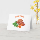 Kook een Dag van de Bataat - de Dag van de Kaart (Gele Bloem)