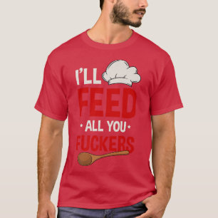 kook kookset chef hobby koken koken 85  t-shirt