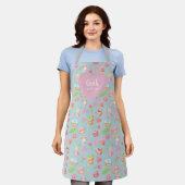 Kook met liefde. All-Over Print Schort (Gedragen)