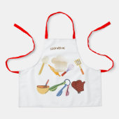 Kook met mij! schort (Voorkant)