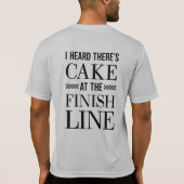 Kook op het Shirt van de finish Line Runner (Achterkant)