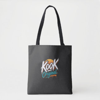 Kook Original Retro Sunset Surf Tote Bag