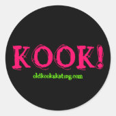 Kook Sticker (Voorkant)