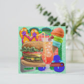 Kook uit - BBQ! SRF Kaart (Staand voorkant)