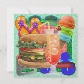 Kook uit - BBQ! SRF Kaart (Voorkant)