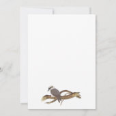 Kookaburra Australian Eucalyptus Baby shower Kaart (Achterkant)