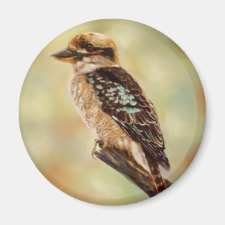 Kookaburra - Australische vogelkunst Magneet