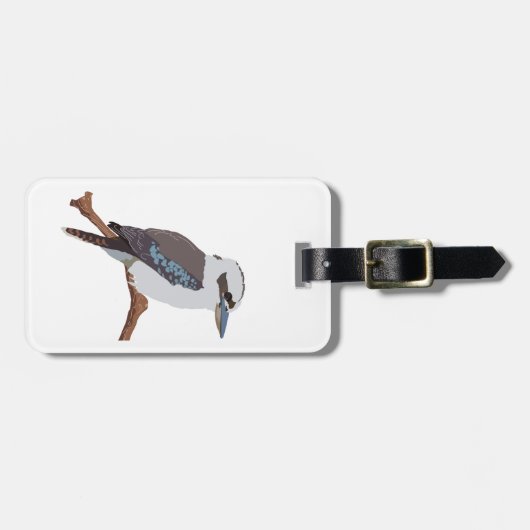 Kookaburra Bagagelabel (Voorkant horizontaal)