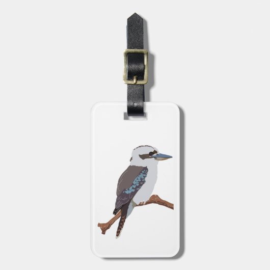Kookaburra Bagagelabel (Voorkant verticaal)