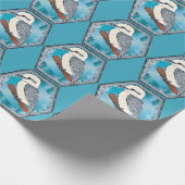 Kookaburra Bird Cadeaupapier (Hoek)