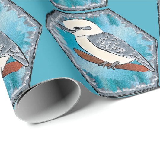 Kookaburra Bird Cadeaupapier (Rol Hoek)