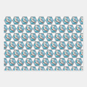 Kookaburra Bird Inpakpapier Vel (Voorkant 3)