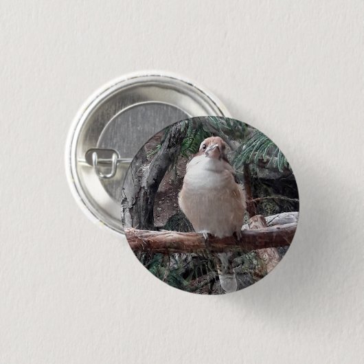 Kookaburra-Button Ronde Button 3,2 Cm (Voorkant /achterkant)