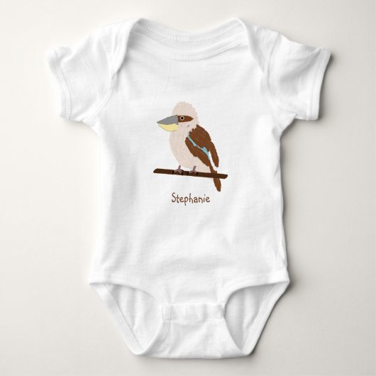 Kookaburra Design Gepersonaliseerd Romper (Voorkant)