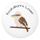 Kookaburra Design Personalised Keramische Knop (Voorkant)