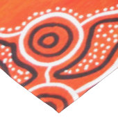 Kookaburra Dreaming Aboriginal Art Tafelkleed (Gekanteld)