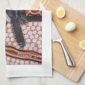 Kookaburra Dreaming MoJo Keuken Stad Theedoek (Quarter Fold)