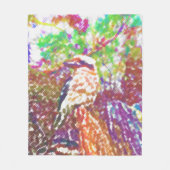 Kookaburra Fleece Deken (Voorkant)