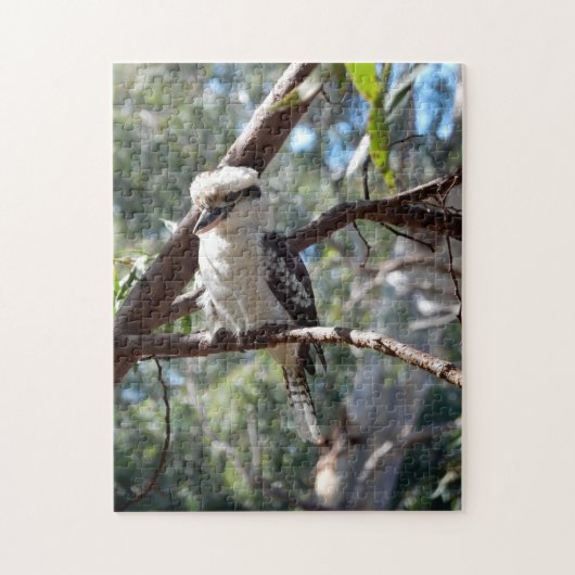 Kookaburra Foto Jigzaag Puzzle Legpuzzel (Verticaal)