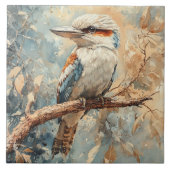 Kookaburra in a Tree Watercolor Tegeltje (Voorkant)