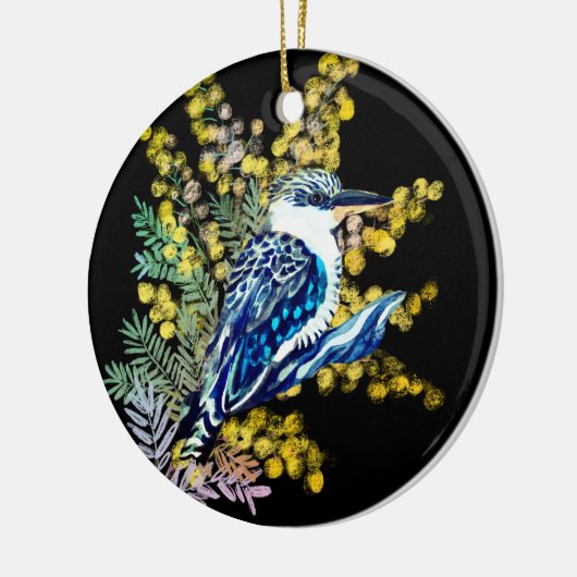 Kookaburra Keramisch Ornament (Links)