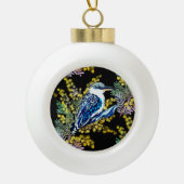 Kookaburra Keramische Bal Ornament (Voorkant)