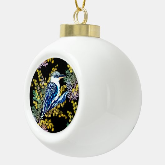 Kookaburra Keramische Bal Ornament (Rechts)