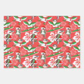 Kookaburra Kerstmis/Kookaburra Natitivity Inpakpapier Vel (Voorkant)