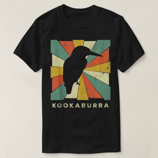  Kookaburra Lover Retro Style Animal T-shirt (Design voorkant)