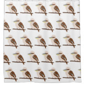 Kookaburra ontwerp douchegordijn (Voorkant)