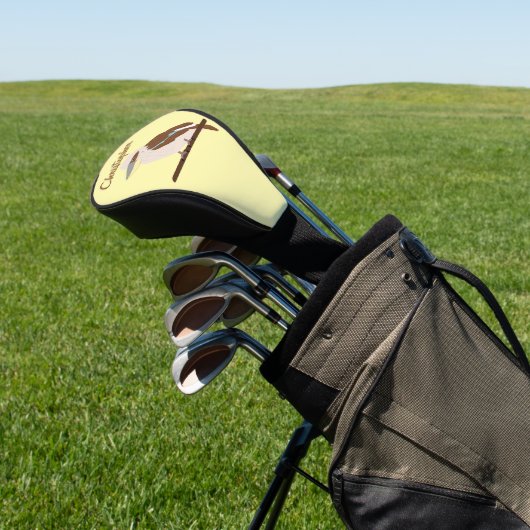 Kookaburra-ontwerp Golfheadcover (Insitu)