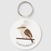 Kookaburra-ontwerp Sleutelhanger (Voorkant)