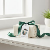 Kookaburra op een Branch, op maat Cadeaulabel