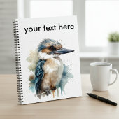 Kookaburra op een Branch, op maat Notitieboek