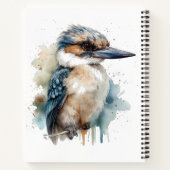 Kookaburra op een Branch, op maat Notitieboek (Achterkant)