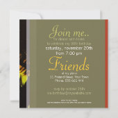 Kookaburra Silhouette Uitnodiging voor alle gelege (Achterkant)