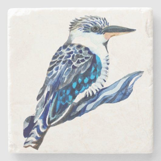Kookaburra Stenen Onderzetter (Voorkant)