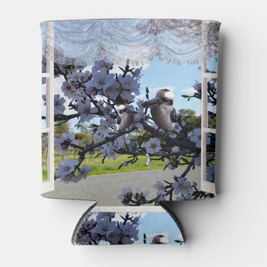 Kookaburras in mijn raam, blikjeskoeler (Voorkant)