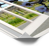 Kookaburras in mijn raam, poster (Hoek)