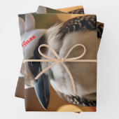 "Kookaburras' kerstlied" Inpakpapier Vel (In situ)
