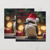 "Kookaburras' kerstlied" Kaart (Voorkant / Achterkant)