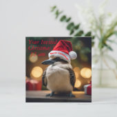 "Kookaburras' kerstlied" Kaart (Staand voorkant)