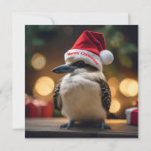 "Kookaburras' kerstlied" Kaart (Achterkant)